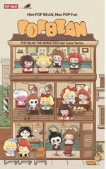 POP MART The Monsters POP BEAN Hair Salon Series – Sealed Set of (15 Pieces)