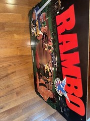 Vintage RAMBO 1985-1986 Coleco Force of Freedom Store Display Sylvester Stallone