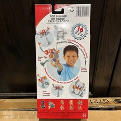 2004 Mattel Robots (2) Bot Builder Kit Robot New Factory Sealed Box