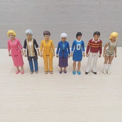 7pcs Golden Girls Dorothy Blanche Sophia Three’s Company Jack Chrissy Janet