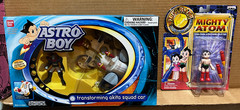 Astro Boy Lab Playset & Akita Squad Car & Figure Lot of 3 NIB