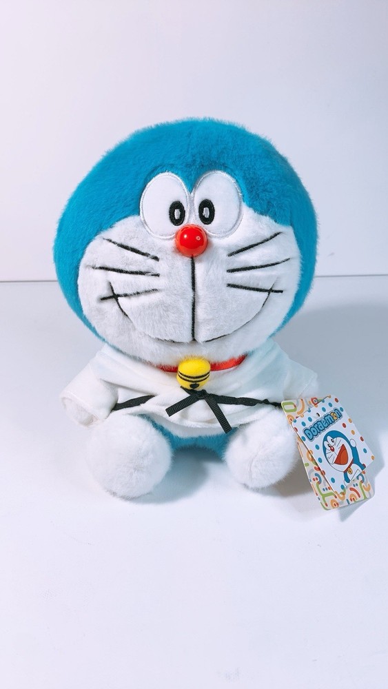 VTG Doraemon Fujiko Pro Plush Karate Judo Uniform Outfit Anime Collectible NWT