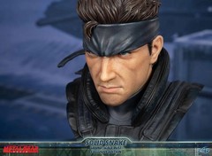 First 4 Figures Metal Gear Solid Solid Snake Grand Scale Bust Standard Polyresin