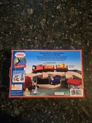 Thomas Friends Wooden Railway Train RUSTY & CONSTRUCTION CARS SET 2001 NEW READ