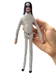 2026 New Style Michael Jackson Cosplay Plush Doll – Jointed Stuffed Figure