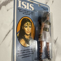 Rare vintage 1974 Mego isis 8” action figure on card complete minty