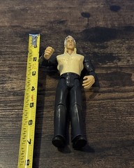 Beige and Black Plastic Action Figure Poseable Toy 2004