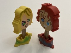 Culturefly Meltz Universal Horror Mystery Figure Chucky & Tiffany Rare New w/Box