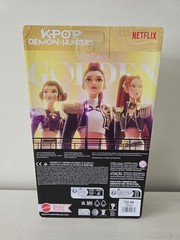 KPop Demon Hunters HUNTR/X Zoey Golden Singing Doll Mattel Netflix New Sealed