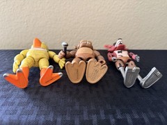 LOT OF 3 FUNKO FIVE NIGHTS AT FREDDY’S + FOXY + CHICA 5″ ACTION FIGURE FNAF