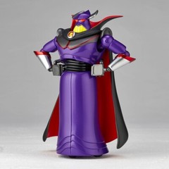 Kaiyodo Revoltech Zurg (Toy Story) PVC & ABS Painted Action Figure NEW