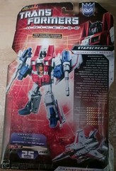TRANSFORMERS UNIVERSE STARSCREAM 25 YEARS
