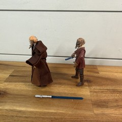Star Wars The Legacy Collection SL13 Plo Koon & SL11 Saesee Tiin Ships Fast!
