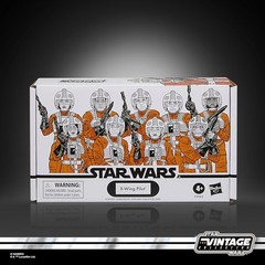 the Vintage Collection X-Wing Pilot 4-Pack, Ahsoka 3.75 Inch Collectible Action