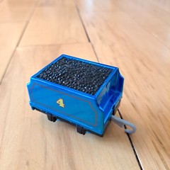 HTF! METALLIC GORDON TENDER Thomas Train Motorized Trackmaster