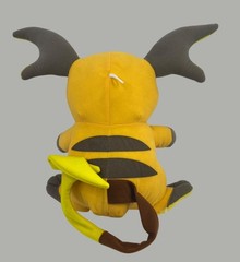 15″ Pokemon Raichu Plush Toy By Toy Factory Yellow & Brown Soft Polyester Stuffe