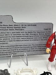 GI JOE LIFELINE MAIL AWAY KELLOGG 1988 HASBRO 3.75″ 100% COMPLETE W/FILE CARD