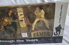 ELVIS McFarlane 2005 Elvis Presley Through the Years McFarlane 3 pack 1954 68 70