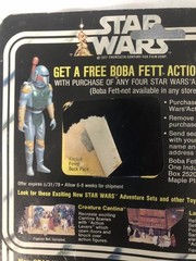 Star Wars Greedo Cardback With Bubble Vintage 1978