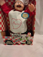 Vintage 1989 Pizza Joe Animatronic Singing Doll