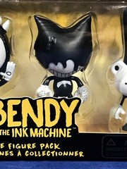 New BENDY and the INK MACHINE Collectible Figure 4-Pack BORIS WOLF Alice Angel