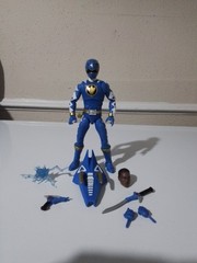Lightning Collection Dino Thunder Red/Yellow/Blue/Black/White Rangers LOT OF 5