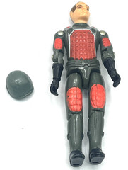 G I Joe 1982 Straight Arm GRAND SLAM w/ Helmet-new O ring/tight joints – read