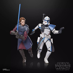 2025 Star Wars Black ANAKIN SKYWALKER & CAPT REX 6″ Hasbro Pulse Exclusive 2-Pk