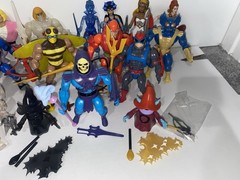 Masters Of The Universe HUGE 19 FIGURE LOT 100% Complete Animated As Seen On TV
