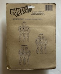 VINTAGE EARTH FORCE RED ACTION FIGURE PACE TOYS NEW 1986