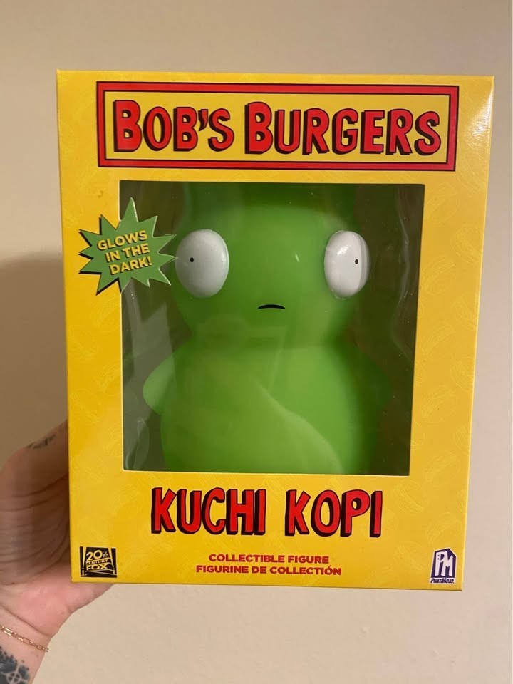 Bobs Burgers Kuchi Kopi Glow in the Dark 5” Vinyl Figure SIGNED by Artist