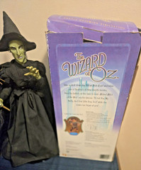 Vintage The Wizard Of Oz Wicked Witch West Gemmy 2001 Animated Figure- Open Box