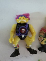 Vintage 1992 Stone Protectors Zink The Horrible Hatchetman & Angus The Soldier