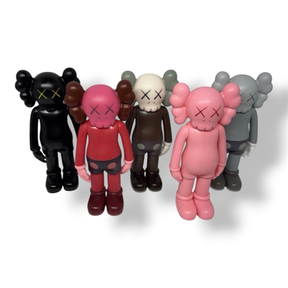 XX Eyes Vinyl Art Figures Set of 5 Designer Toy Bundle Streetwear Decor