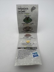 Thunder Leone GB145BS Beyblade With Card Hasbro Metal Fusion