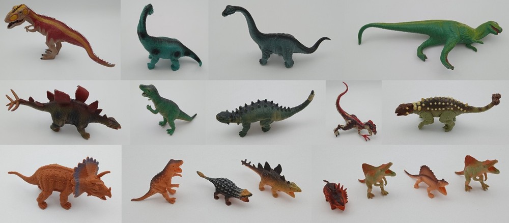 SDE Shantou Greenbrier International Larami Hasbro TM 2000 2009 2008 Dinosaurs