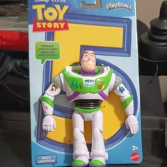 Mattel Disney Pixar Toy Story 5 Buzz Lightyear Posable Action Figure PlayScale