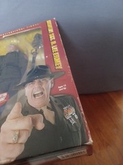 2001 Sideshow Gunnery Sgt. R Lee Ermey 12” Motivational Talking Action Figure