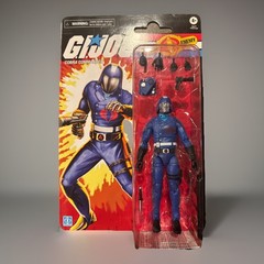 2024 Hasbro G.I. Joe Cobra Commander Retro Card Collectible Action Figure