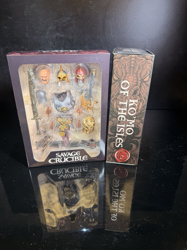 Harvinger Studios Savage Crucible Ko’Mo of the Isles & Raider Pack.