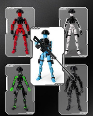 Dummy13 Special Forces Action Figure 3D Printed Military Soldier Model Toy Boys