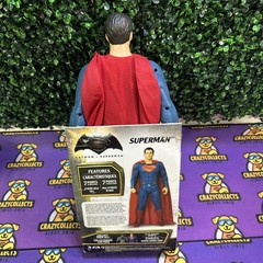 2016 DC Batman vs Superman Big-Figs 19″ Superman Figure Jakks New! MIB Henry