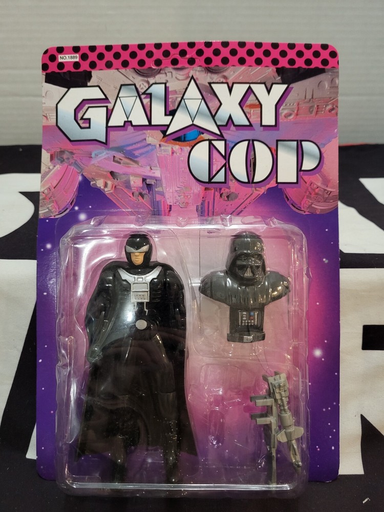 Darth Vader 1980s Galaxy Cop STAR WARS Bootleg KO MOC NEW D1