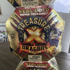 Moose Toys Treasure X Dragons Gold Boxed Set, Real Gold Dipped, Age 5+