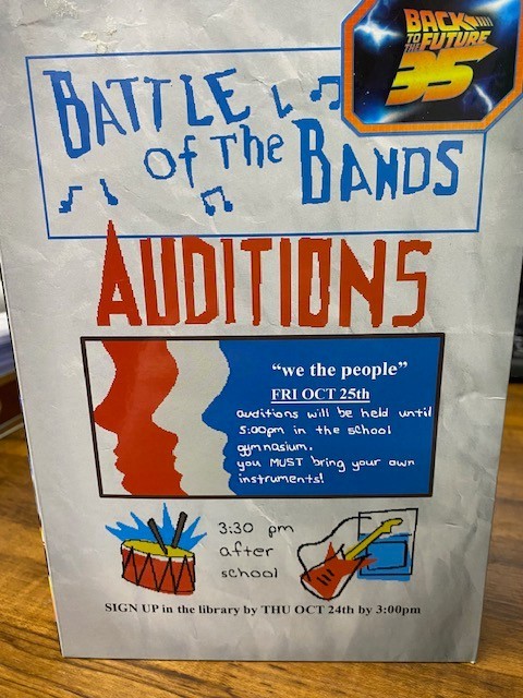 NECA Back To The Future Battle Of The Bands Audition Ultimate Marty McFly MIB