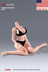 YM501 1/6 Female Sexy Plump Large Bust Flexible Details Body 12″Figure Doll