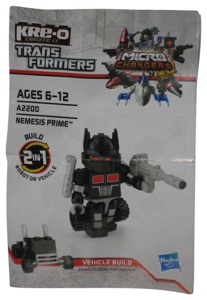 Transformers Micro Changers Kre-O Nemesis Prime (2013) Hasbro Toy Figure A2200