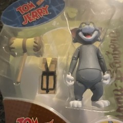 HANNA-BARBERA Jazwares Tom and Jerry Tom Cat Action Figure w/ Mallet