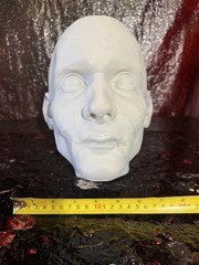 EDWARD SCISSORHANDS 3D PRINT HEAD SCULPT 1:1 RATIO LIFE SIZE