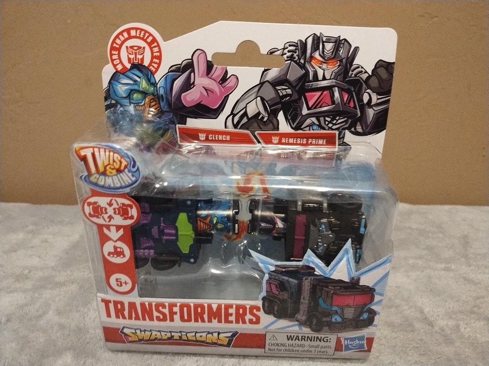 Transformers Swapticons Clench and Nemesis Prime – New Factory Sealed